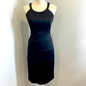 Stunning fitted black dress by JAX